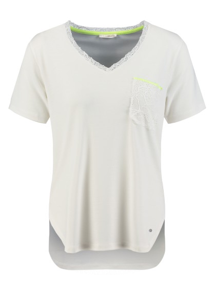 WT LACE v-neck