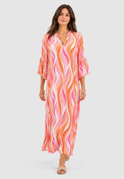 WD SWIRL v-neck