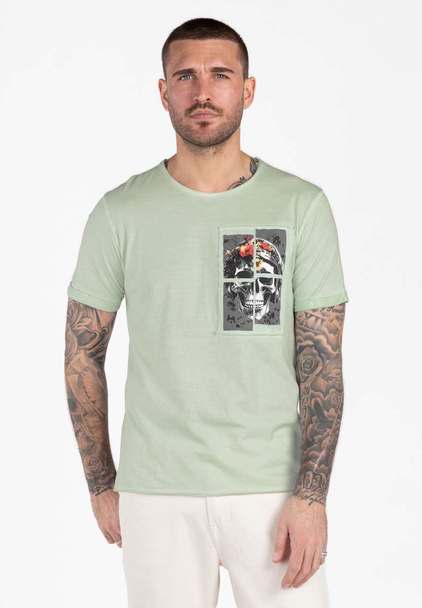 Key Largo MT SUMMER SPLASH ROUND - T-shirt con stampa