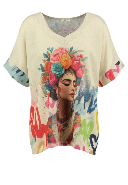 WT GRAFFITI v-neck