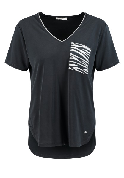WT ZEBRA v-neck