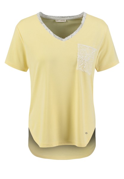 WT LACE v-neck