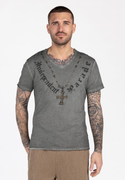 T INDEPENDENT v-neck