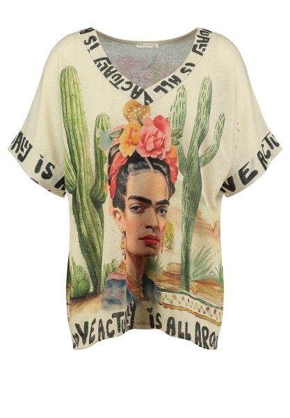 WT CACTUS v-neck